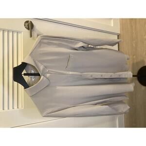 Athleta Urbanite Long Sleeve Button Up Athleisure Workout Casual Shirt Taupe XL